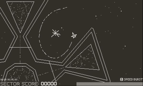 Star Sled encircling a walled-off spark